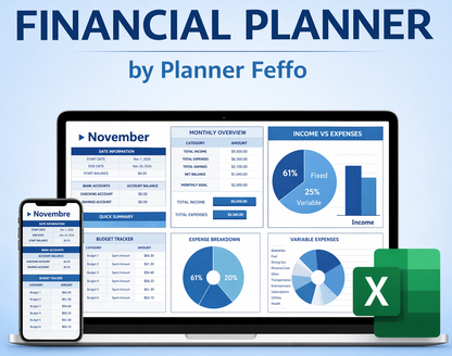 Financial Planner 12 Month